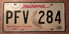 Louisiana Pelican Wildlife License Plate Pfv 284