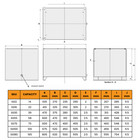 Hydraulic Stainless Steel Tank C w Drain Plug  Tank Lid   Gasket 14 -165 Litres