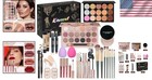 Complete Makeup Kit For Beginners  Features Eyeshadow  Foundation   Lip Products