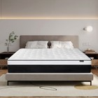 12 14   Hybrid Mattress Gel Memory Foam Twin Full Queen King Size Bed In A Box