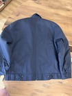 Dickies Eisenhower Work Jacket Navy Blue Quilted Lined Zip Mens Large Free Ship