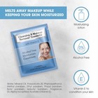 Diamond Wipes Cleansing   Makeup Remover Towelette Alcohol Free Facial 50 Count