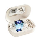 Ultrasonic Contact Lens Cleaner Portable Electric Eyeglass Cleaning Case