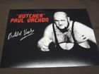 Wrestling Legend Paul  the Butcher  Vachon Autographed Signed 8x10 Photo W  Coa 