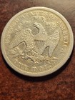 1870 Cc Seated Liberty Silver Dollar  Very Tough Carson City     Inv02    S252