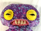 Fuggler 9  Plush 2023 Funny Ugly Monster Gross Toy Purple Splatter 320-15141-w