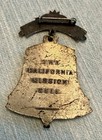 Vintage 1915 San Diego Mission Bell Souvenir Pin Badge - Schwaab Milwaukie
