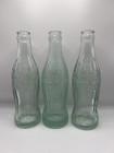 Three  3  1915 Pat Date Hobble-skirt Coca-cola Soda Bottles - New Bern Nc