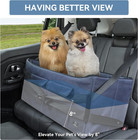 Dog Car Seat For Medium large Dog Or 2 Small Dogs  Booster Travel Pet Seat With 