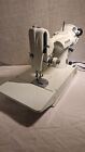 Vintage Rare Singer Featherweight 221k White Sewing Machine Barely Used  Tested