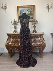 Women s Formal Sparkling Shimmering And Shiny Sequins Long Evening Prom Dress