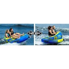 O brian Inflatable Towable Water Tube For Boating  1-2 Riders  Blue  open Box 