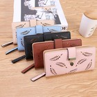 Women Lady Leather Clutch Wallet Long Purse Credit Card Phone Holder Zip Handbag