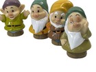 Snow White And Seven Dwarfs Fisher Price Little People Toy Figure Complete Set