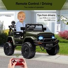 2-seater Kids Ride On Car Truck 12v Battery Electric Vehicles Ride On Toy Gift