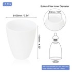 1 65  Hole 4 53  High Plastic Lampshade  5 Pcs Replacement Lamp Shade  White