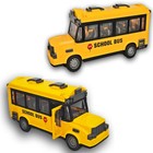 Kids School Bus Toy Remote Control Classic Yellow Die-cast Car Educational Gift