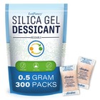 300 Packs 0 5 Gram Silica Gel Packets Desiccant Beads Dryer Moisture Absorber