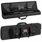 36  Tactical Double Rifle Bag Gun Range Padded Soft Carbine Backpack Carry Case