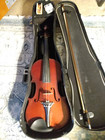 Vintage Antonius Stradivarius Violin With Case Made In Germany For Restoration