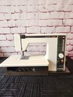 Rare Vintage White Esp 4000 Computerized Sewing Machine With Case Tested Works