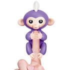     authentic Genuine Wowwee Fingerlings Mia Baby Monkey Purple 2017 Hot Toy Nib    