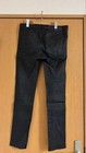 Diesel Timeless Genuine Lamb Leather Pants Trousers Black Size 29