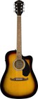 Fender Fa-125ce Dreadnought Acoustic-electric Guitar - Sunburst W  Hard Case