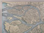 Vintage 1899 St Petersburg Russia Map 14 x11  Old Antique Original Liteyny