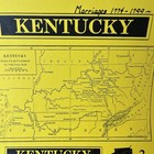 Vtg Pb Book Kentucky Marriages 1774-1799 Published 1990 - Genealogical Research