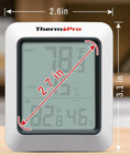 Thermopro Tp60 Digital Hygrometer Indoor Outdoor Wireless Thermometer 500  Range