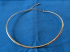 Mcm - Vintage Unique Ladies Silvertone Choker Necklace 18 In