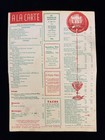 El Poche Cafe Restaurant Menu  San Gabriel California Vintage 1940s