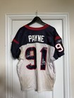 Reebok 2002 Houston Texans Seth Payne Game Worn  Official Nfl Jersey Size L