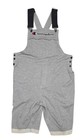 Champion French Terry Overall Shorts In Heather Grey Stretch Mens Size Large 