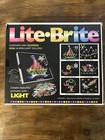 Lite-brite Magic Screen Set 200  Pegs   6 Templates Light Bright Box
