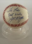 Joe Morgan Autographed Signed Onl Baseball Jsa Certified