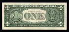 1988  1 Misaligned Printing Error Crisp Xf  au Federal Reserve Note 