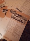 1988 Toyota Car Truck Dealership Data Sheets Dealer Album Supra Pickup 4runner