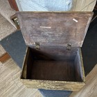 This Item Is An Antique Embossed Brass Coal Box  from The Early 1900