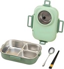 Bento Lunch Box  304 Stainless Steel Portable Leakproof Lunch Food Containers   