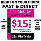  15 T-mobile Prepaid  Direct Online Refill     You Can t Go Wrong With Hi-tech 