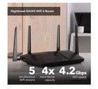 Netgear Nighthawk 5-stream Ax5 Wifi 6 Router  rax43  Ax4200 Amazon Renewed 
