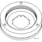Ah105040 New Reverser Gearbox Ring Gear Fits John Deere 6620 6622 7720 7722  