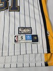 Official Nba Reggie Miller Hardwood Classics White  Adidas Jersey S Oversize