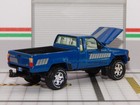 1985 Toyota Sr5 Xtra Cab Hilux Tacoma Dark Blue Diorama Replica 1 64 Mint Vhtf