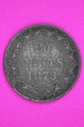 1873 Newfoundland Canada 20 Twenty Cent Silver Coin Guaranteed Authentic 2235