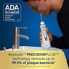 Waterpik Cordless Advanced 2 0 Water Flosser  White Wp-580