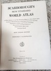 Antique 1910 Scarborough s New Standard World Atlas - New Census Edition