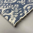 Nicole Miller Home Table Runner 16  X 72  Blue 100  Cotton 502529  new 